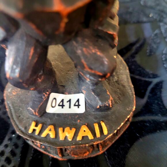 Long Life Tiki; Hawaii; VTG KC Company Traditional / Souvenir; 7" Tall - Picture 10 of 11